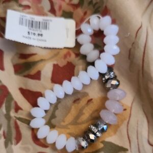 White Loft Braclet Stretch